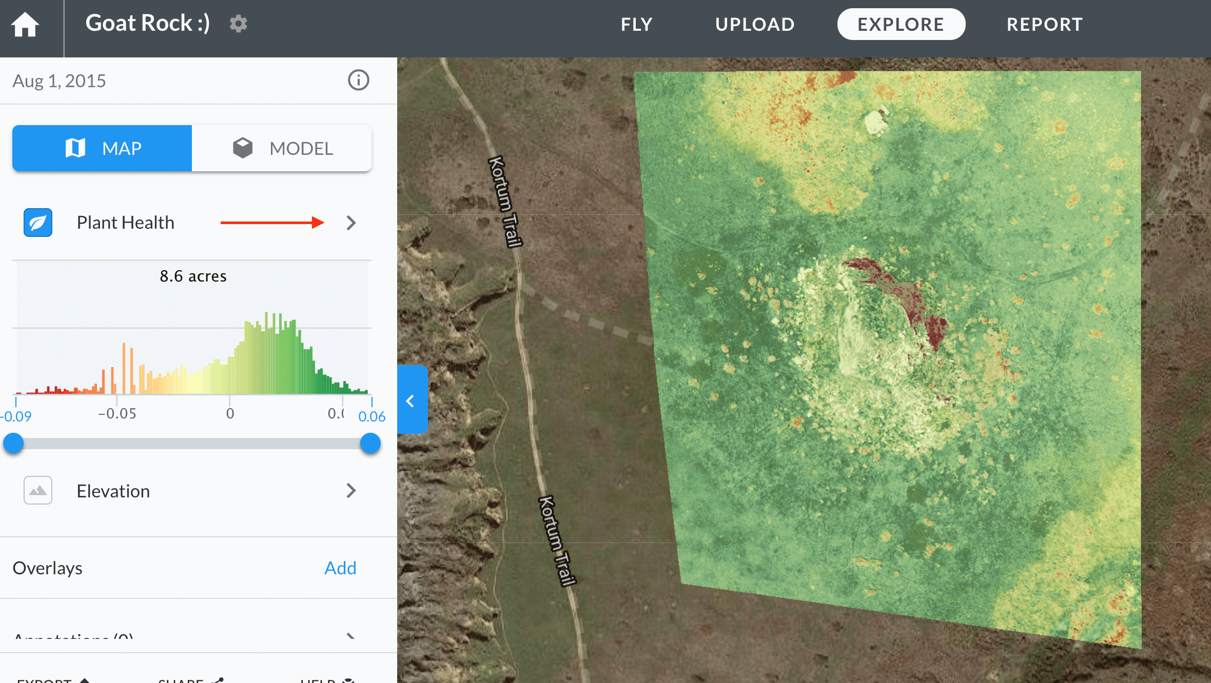 dronedeploy orthomosaic