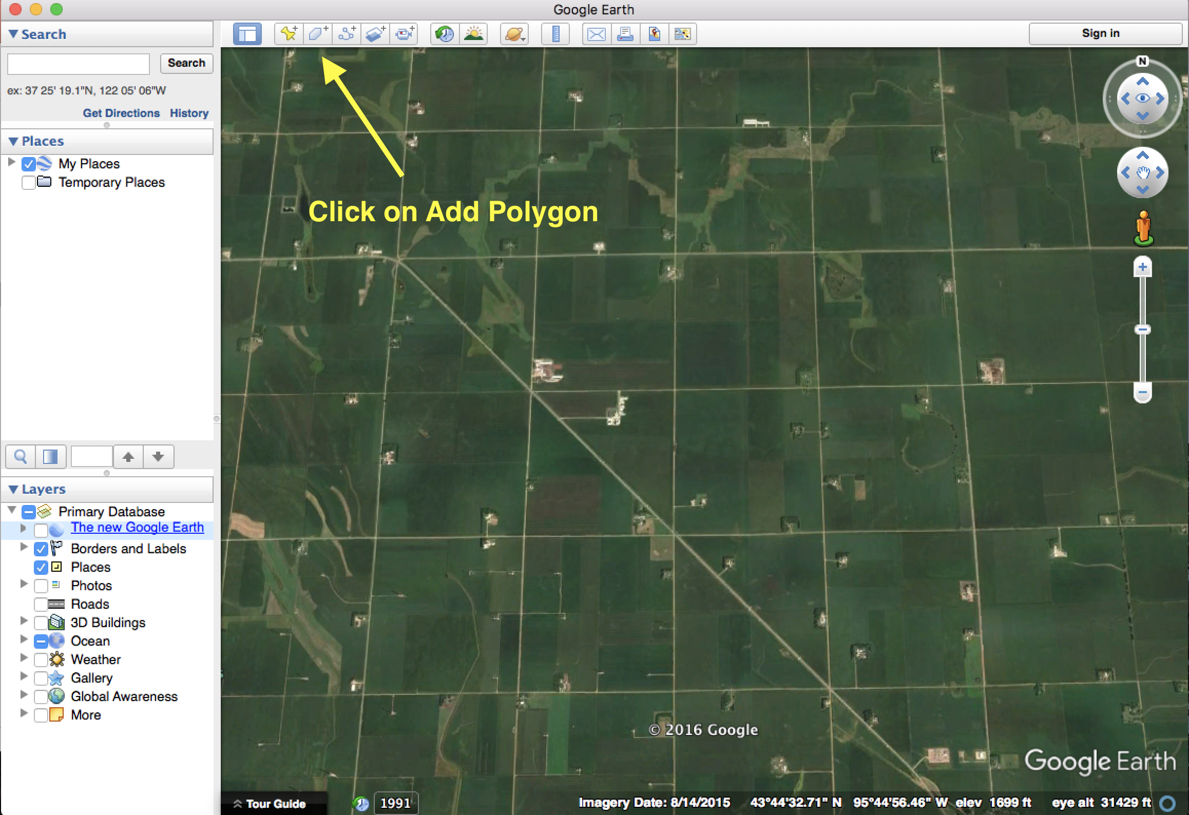 google earth export kml to csv