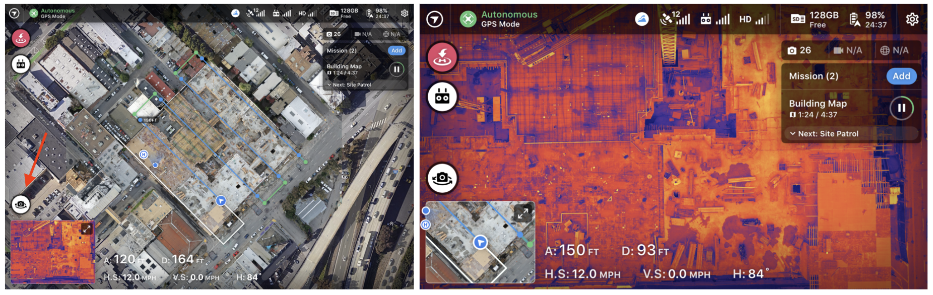 drone deploy thermal