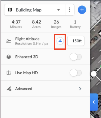 terrain awareness dronedeploy