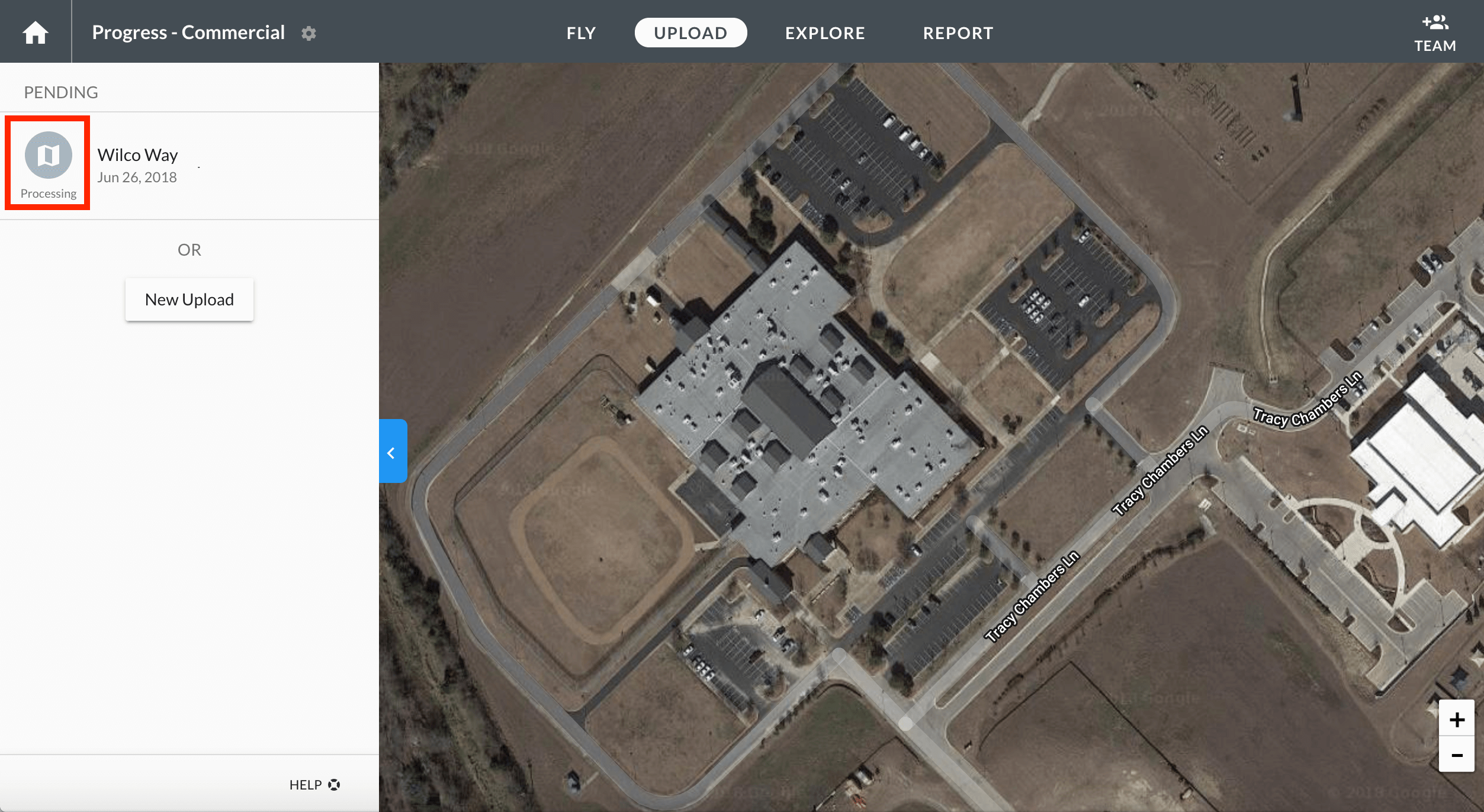 dronedeploy upload images