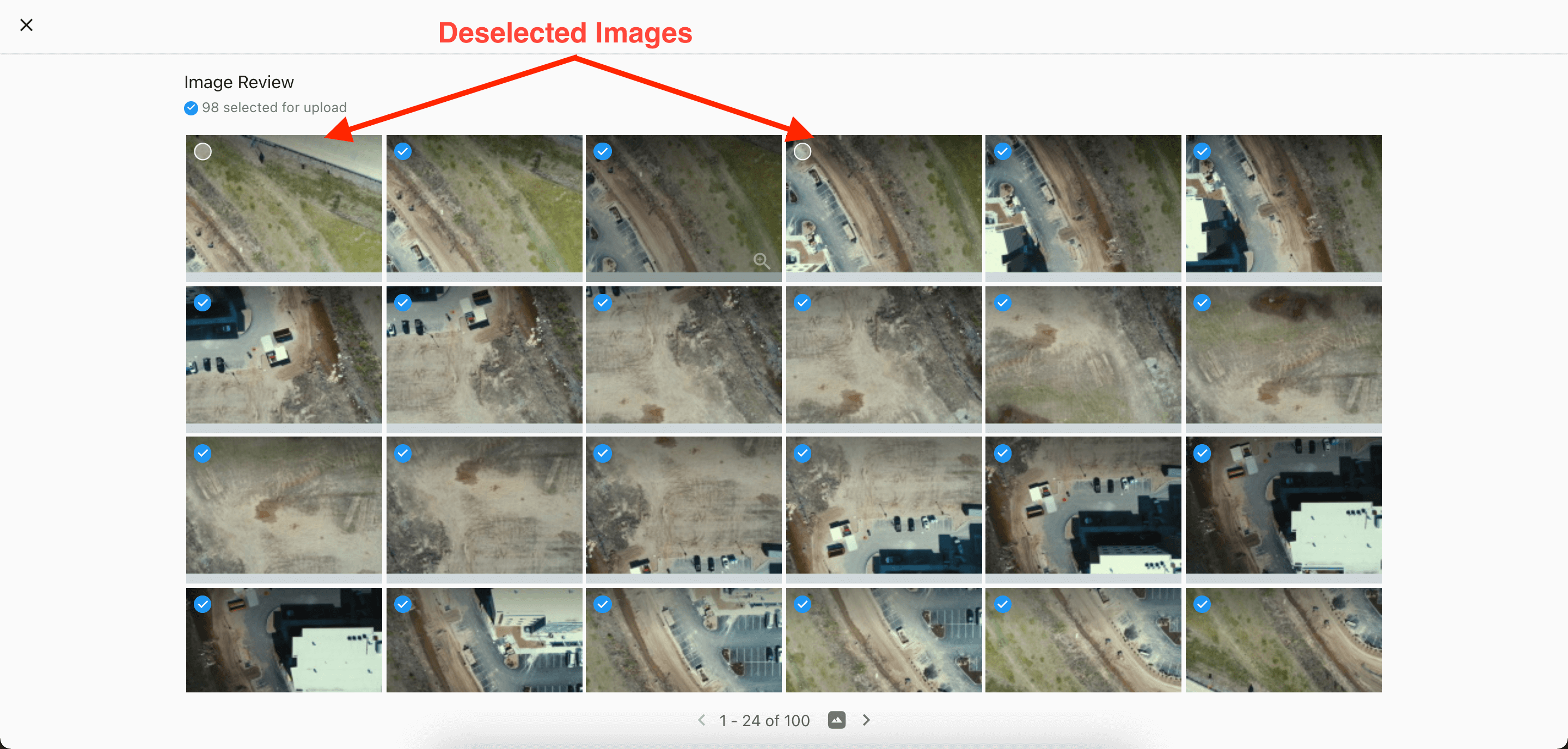 dronedeploy upload images