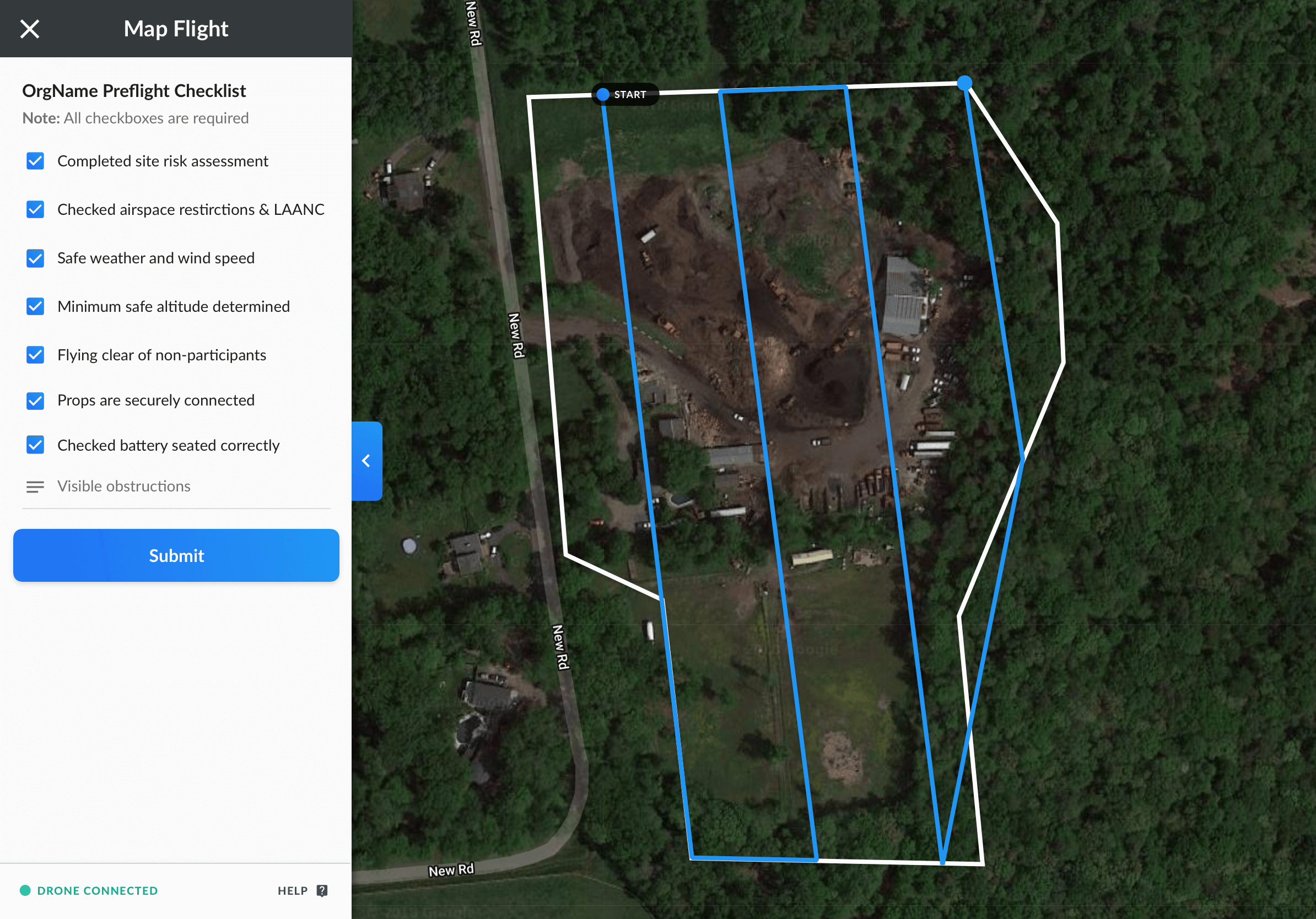 drone preflight checklist pdf