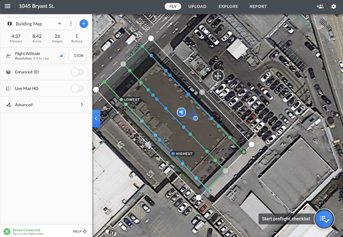 terrain awareness dronedeploy